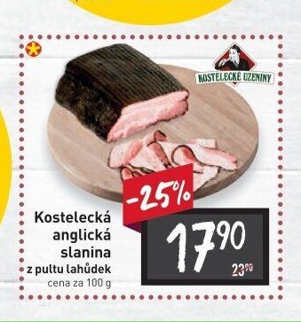 Kostelecká anglická slanina