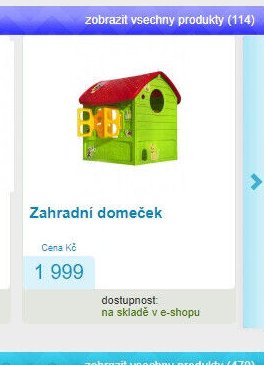 Zahradní domeček