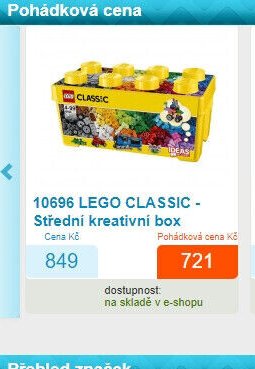 10696 LEGO CLASSIC - Střední kreativní box