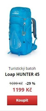 Turistický batoh Loap HUNTER 45