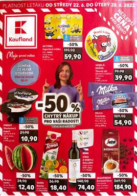 akční leták Kaufland 22.6.2022-28.6.2022