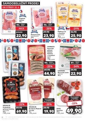 akční leták Kaufland 22.6.2022-28.6.2022