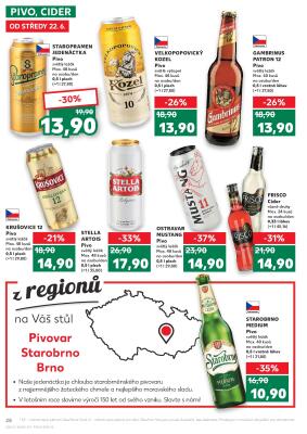 akční leták Kaufland 22.6.2022-28.6.2022