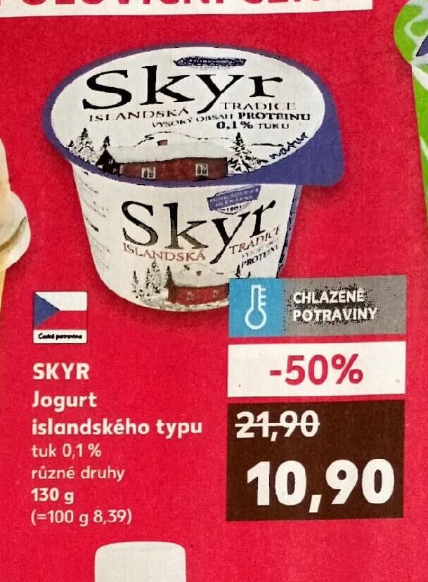 Skyr Jogurt islandského typu