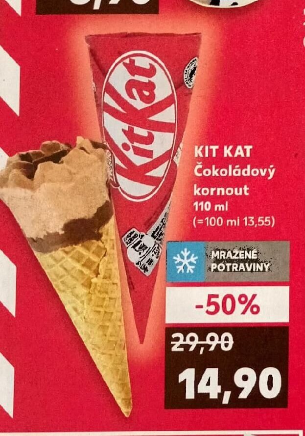 Kit Kat Čokoládový kornout