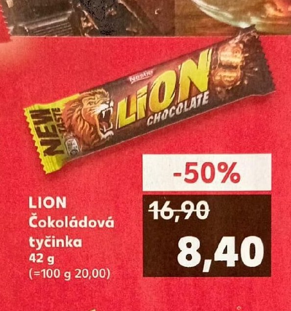 LION Čokoládová tyčinka