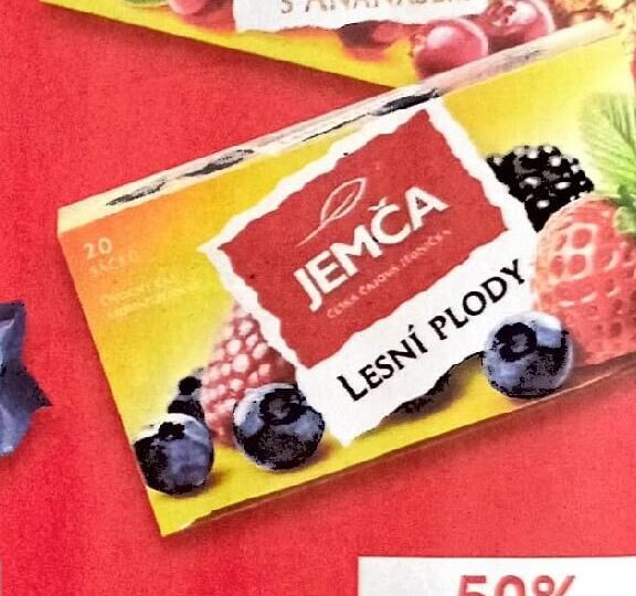 JEMČA Ovocný čaj různé druhy