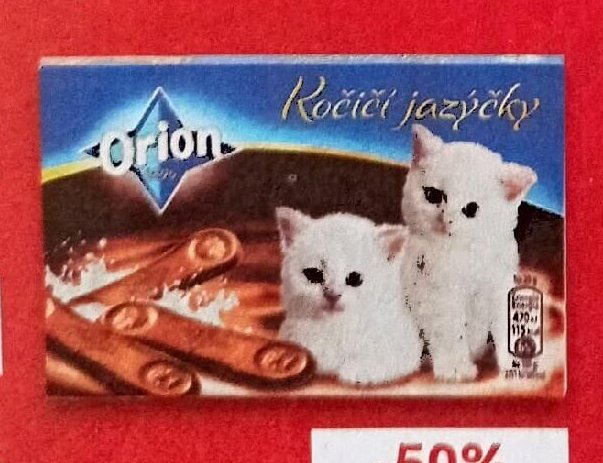 ORION Kočičí jazýčky