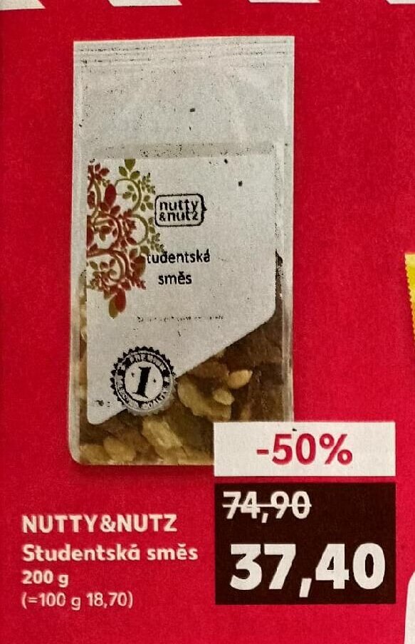 NUTTY&NUTZ Studentská směs