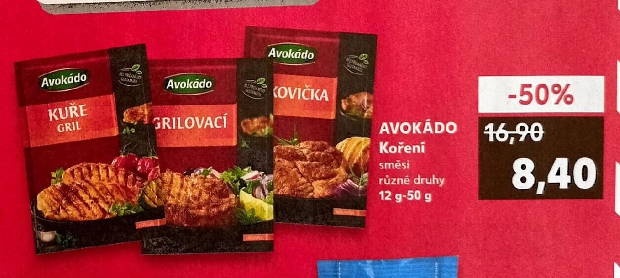 AVOKÁDO Koření směsi
