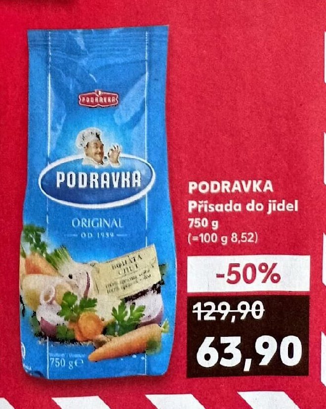PODRAVKA Přísada do jídel