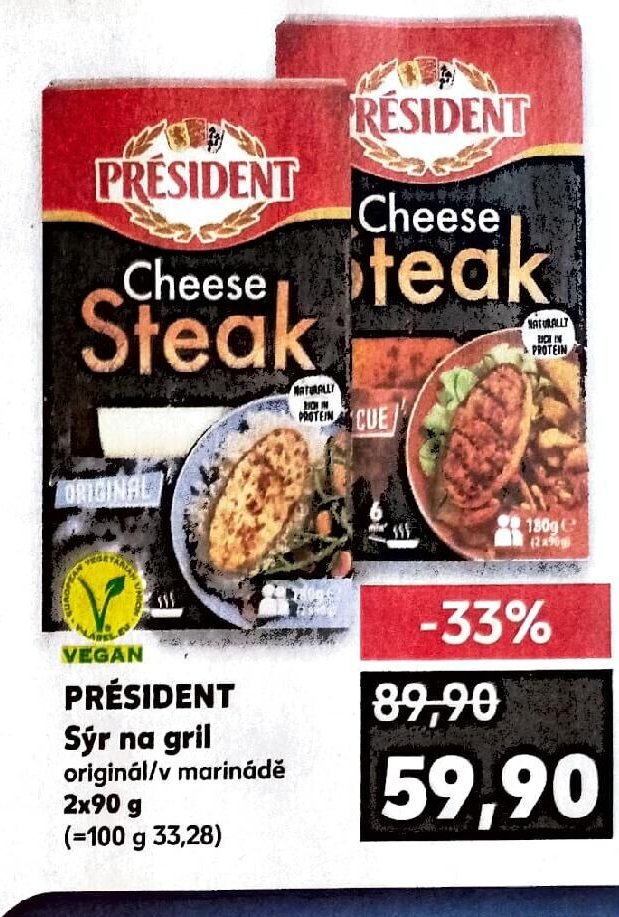 PRÉSIDENT Sýr na gril originál/v marinádě