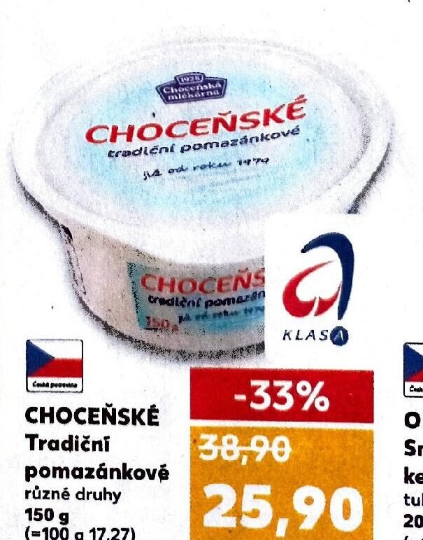 Choceňské tradiční pomazánkové