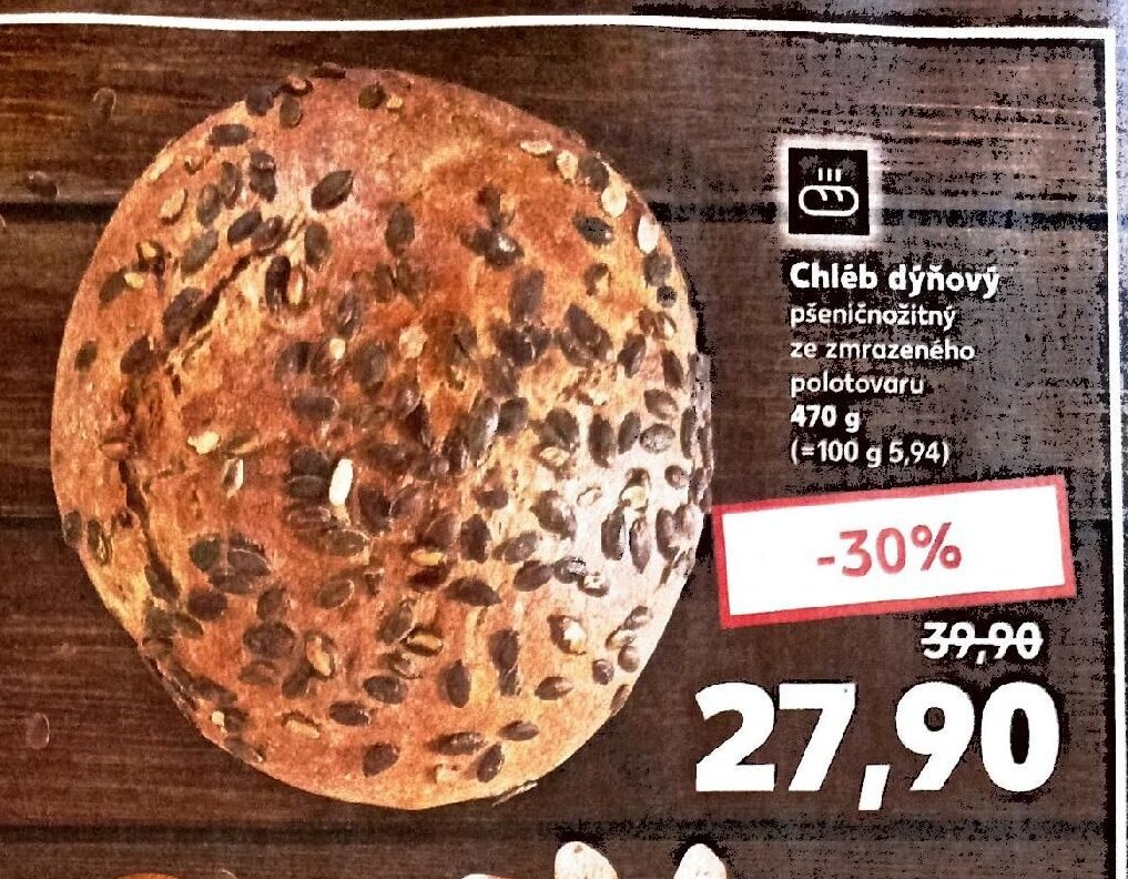 Chléb dýňový