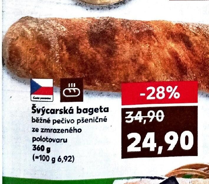 Švýcarská bageta