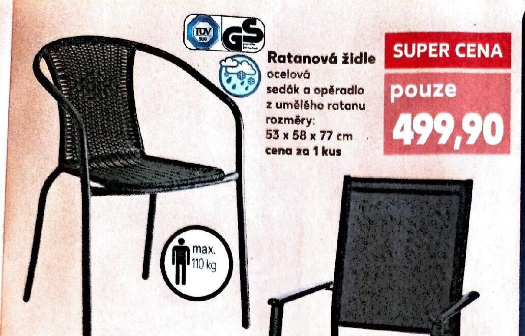 Ratanová židle