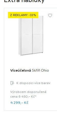 Víceúčelová skříň Ohio - Möbelix akcniletaky.com