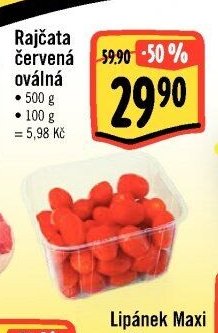 Rajčata červená oválná