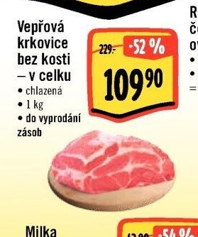 Vepřová krkovice bez kosti