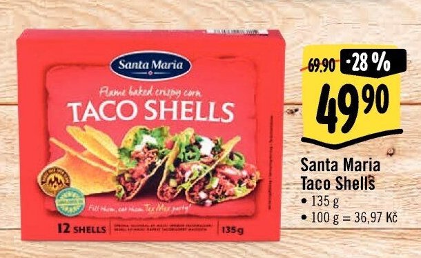 Santa Maria Taco Shells