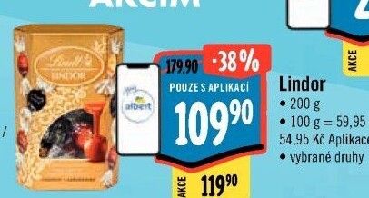 Bonboniéra Pralinky Lindor Lindt