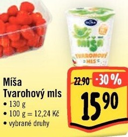 Dezert Tvarohový mls Míša Olma