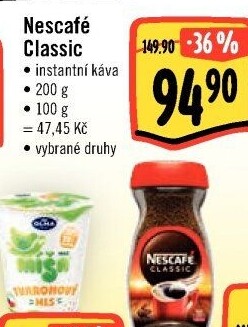 Instantní káva Nescafé Classic