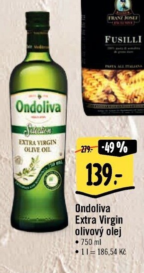 Olivový olej extra panenský Selection Ondoliva