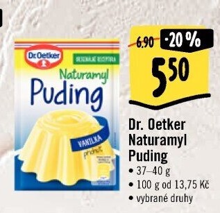Pudink Naturamyl Dr. Oetker