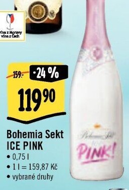 Sekt Pink Ice Bohemia Sekt