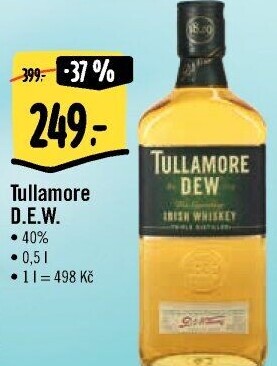 Whisky irská Tullamore Dew