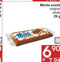 Dezert mléčný Monte Snack Zott