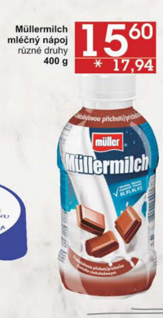 Nápoj mléčný Müllermilch Müller