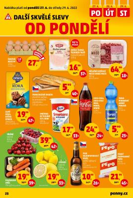 akční leták Penny Market 23.6.2022-29.6.2022