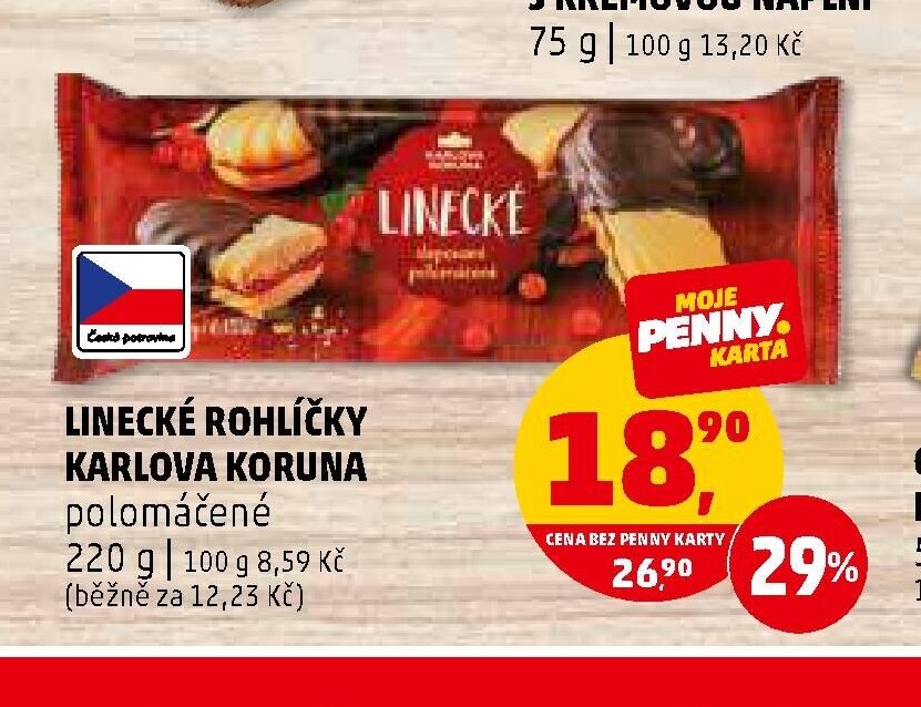 LINECKÉ ROHLÍČKY KARLOVA KORUNA