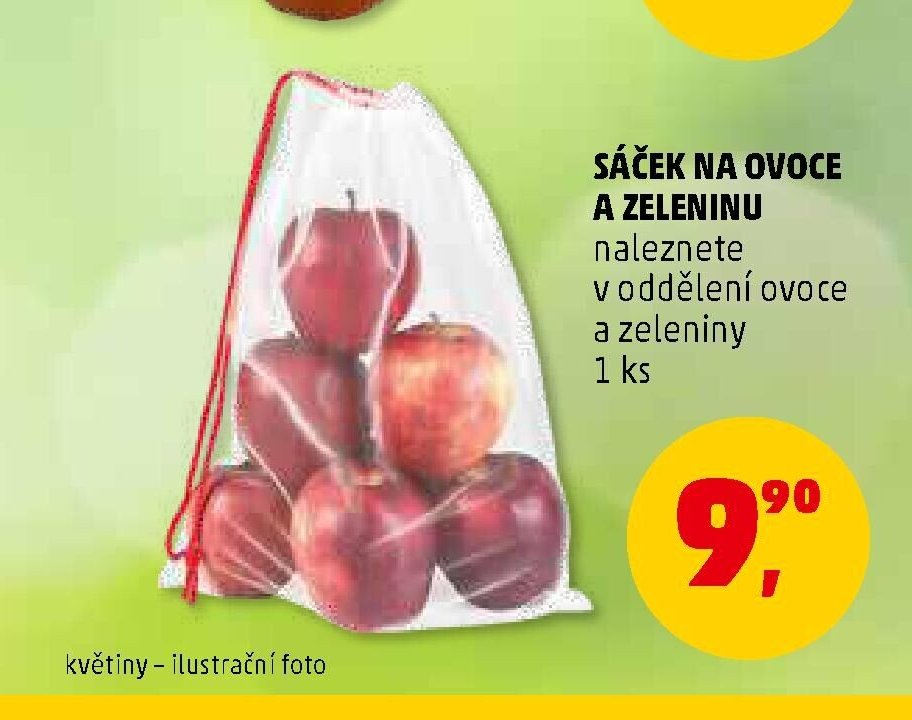 SÁČEK NA OVOCE A ZELENINU