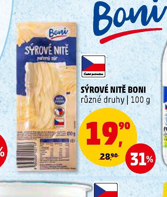 SÝROVÉ NITĚ BONI