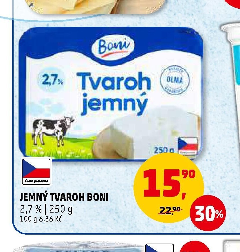 JEMNÝ TVAROH BONI