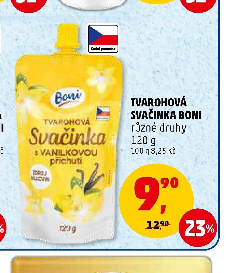 TVAROHOVÁ SVAČINKA BONI