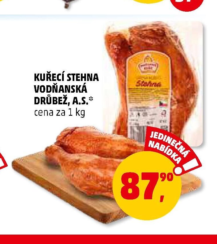 Kuřecí stehna Vodňanská drůbež, a.s.