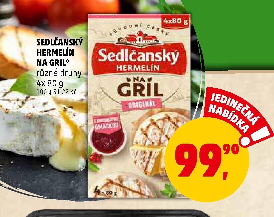 SEDLČANSKÝ HERMELÍN NA GRIL