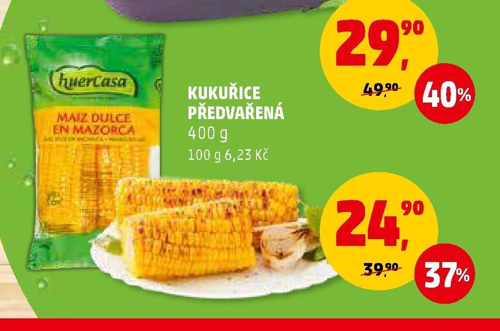 Kukuřice předvařená