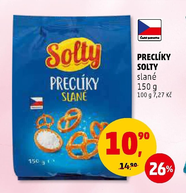PRECLÍKY SOLTY slané