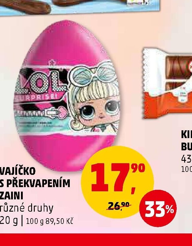 VAJÍČKO S PŘEKVAPENÍM ZAINI