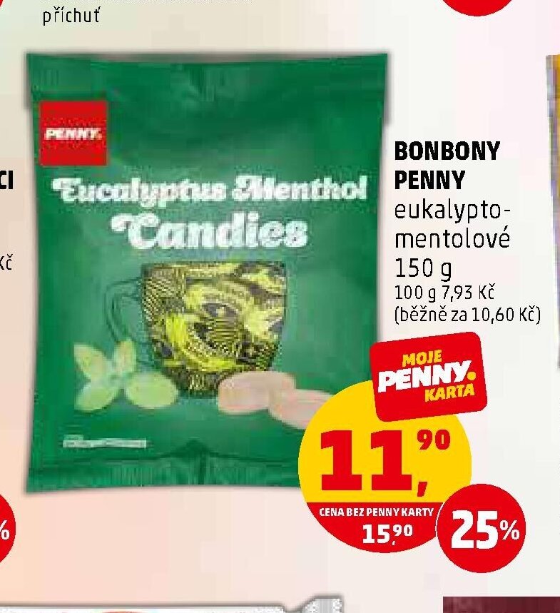 Bonbony Penny Eucalyptus Menthol
