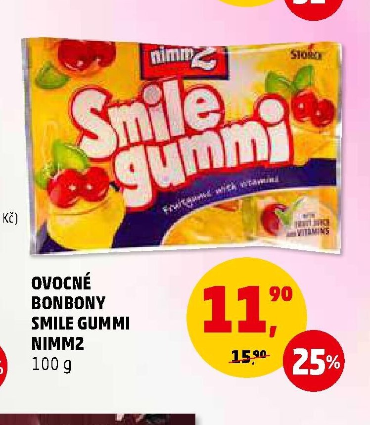 Ovocné bonbony Smile Gummi Nimm2