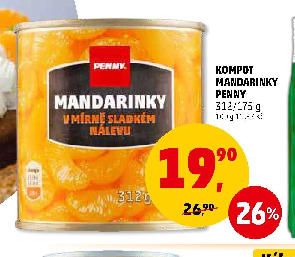 KOMPOT MANDARINKY PENNY