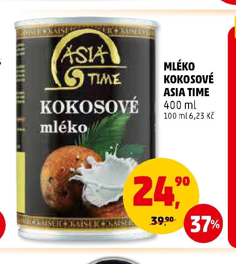 MLÉKO KOKOSOVÉ ASIA TIME