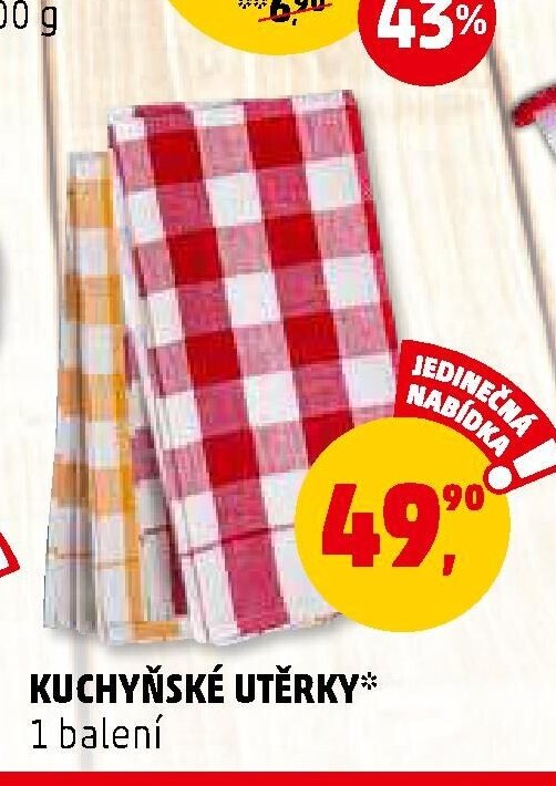 KUCHYŇSKÉ UTĚRKY 1 balení