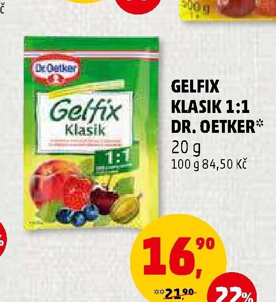 GELFIX KLASIK 1:1 DR. OETKER 20 g